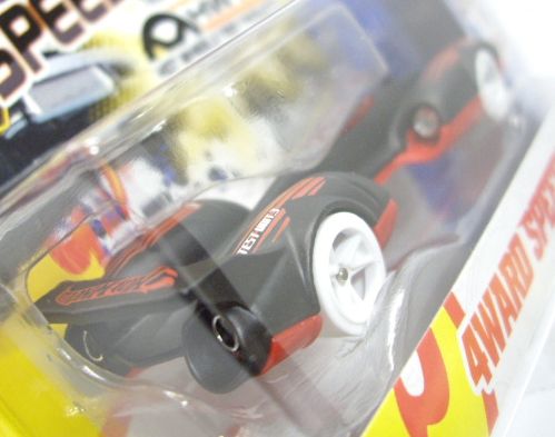 画像: TEAM HOT WHEELS 【4WARD SPEED】　FLAT BLACK/WHITE HSW