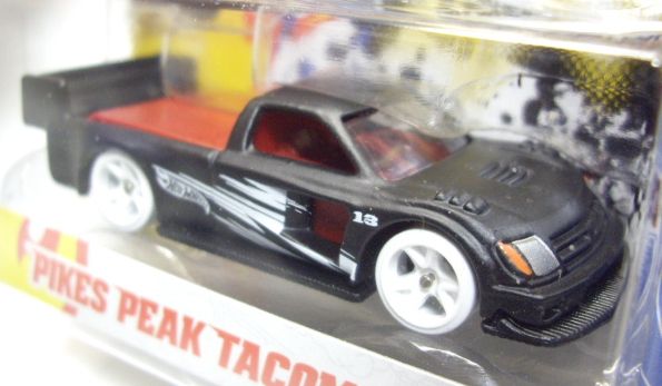 画像: TEAM HOT WHEELS 【PIKES PEAK TACOMA】　FLAT BLACK/WHITE HSW