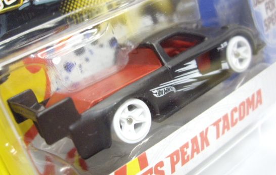 画像: TEAM HOT WHEELS 【PIKES PEAK TACOMA】　FLAT BLACK/WHITE HSW