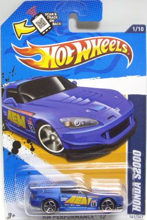 画像: 【HONDA S2000】　FLAT BLUE/O5 (WALMART EXCLUSIVE WINDSHIELD HW TAMPO)