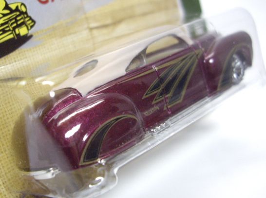 画像: 2012 WALMART EXCLUSIVE "CARS OF THE DECADES" 【TAIL DRAGGER】 REDISH BROWN/LACE