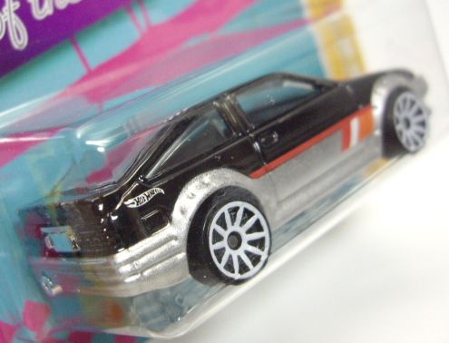 画像: 2012 WALMART EXCLUSIVE "CARS OF THE DECADES" 【TOYOTA AE-86】 BLACK-SILVER/10SP