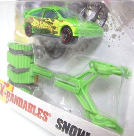 画像: TEAM HOT WHEELS X-PANDABLES 【SNOW】　LT.GREEN/O5 (TARGET EXCLUSIVE)