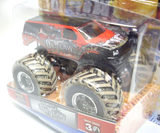 画像: 2012 MONSTER JAM INSIDE TOPPS 【IRON OUTLOW】 RED (MWD TRUCKS)