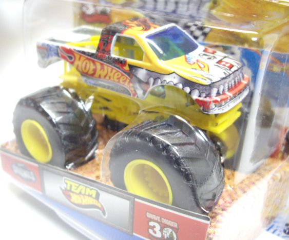 画像: 2012 MONSTER JAM INSIDE TOPPS 【TEAM HOT WHEELS】 WHITE (HW ORIGINALS)