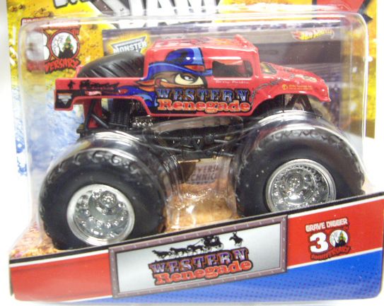 画像: 2012 MONSTER JAM INSIDE TOPPS 【WESTERN RENEGADE】 RED