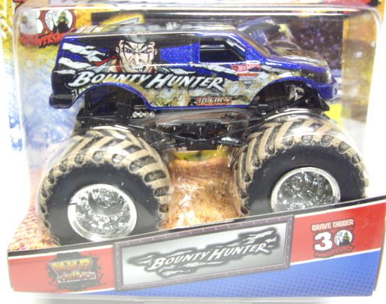 画像: 2012 MONSTER JAM INSIDE TOPPS 【BOUNTY HUNTER】 BLUE (MWD TRUCKS)