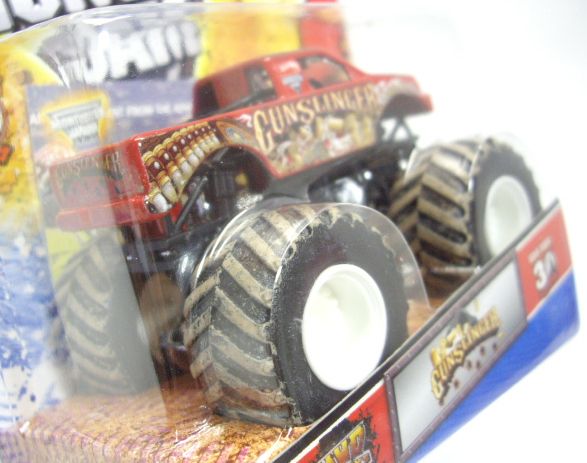 画像: 2012 MONSTER JAM INSIDE TOPPS 【GUNSLINGER】 RED (MWD TRUCKS)