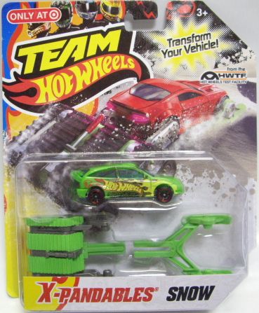 画像: TEAM HOT WHEELS X-PANDABLES 【SNOW】　LT.GREEN/O5 (TARGET EXCLUSIVE)