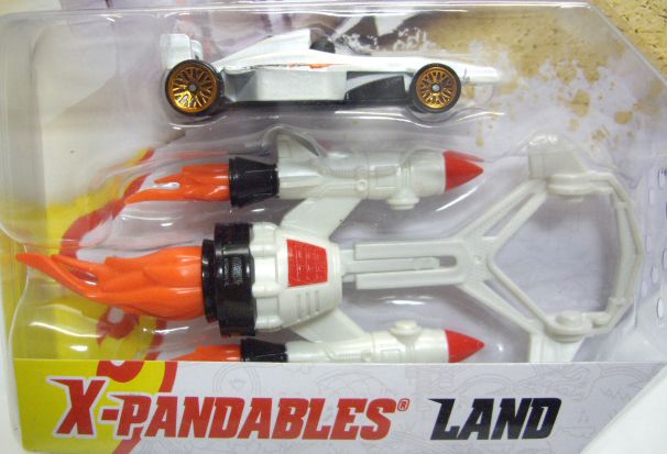 画像: TEAM HOT WHEELS X-PANDABLES 【LAND】　WHITE/LACE (TARGET EXCLUSIVE)