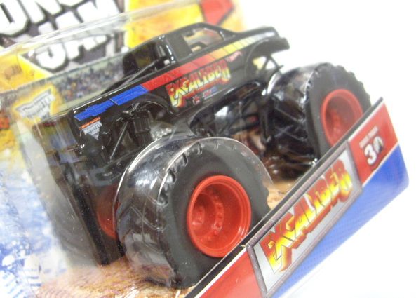 画像: 2012 MONSTER JAM INSIDE TOPPS 【EXCALIBER】 BLACK