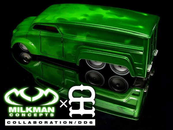 画像: PRE-ORDER HELLS DEPT 2012 【MILKMAN X HELLS DEPT "COLLABORATION/DD6"（完成品）】 CANDY GREEN BASE GREEN FRAMES/WHITE METAL MADE （送料サービス適用外） (近日入荷予定）