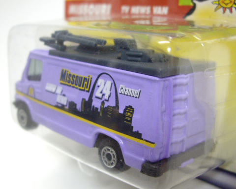 画像: 2001 ACROSS AMERICA 【"MISSOURI" TV NEWS VAN】 VIOLET