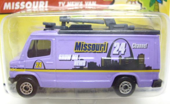 画像: 2001 ACROSS AMERICA 【"MISSOURI" TV NEWS VAN】 VIOLET