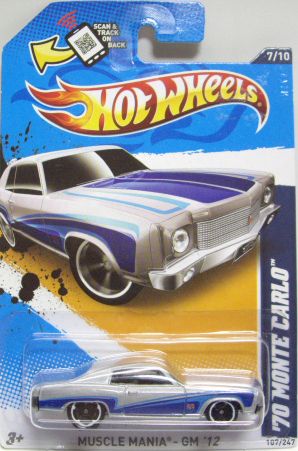 画像: 【'70 MONTE CARLO】　SILVER/MC5 (WALMART EXCLUSIVE COLOR)