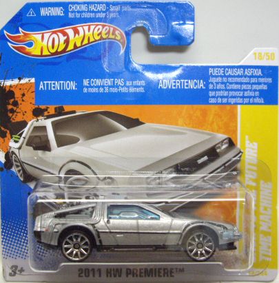 画像: 【BACK TO THE FUTURE TIME MACHINE】　SILVER/10SP (インターナショナル・ショートカード)