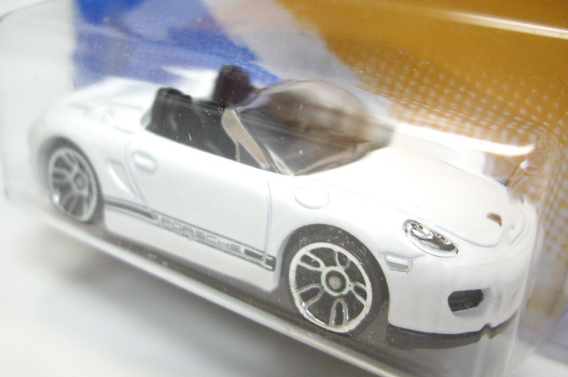 画像: 【PORSCHE BOXSTER SPYDER】　WHITE/J5 (CLEAR WINDOW)