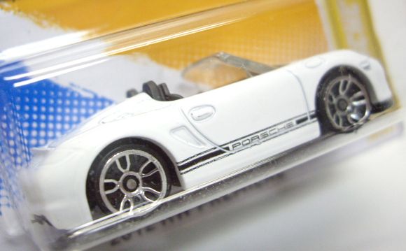 画像: 【PORSCHE BOXSTER SPYDER】　WHITE/J5 (CLEAR WINDOW)