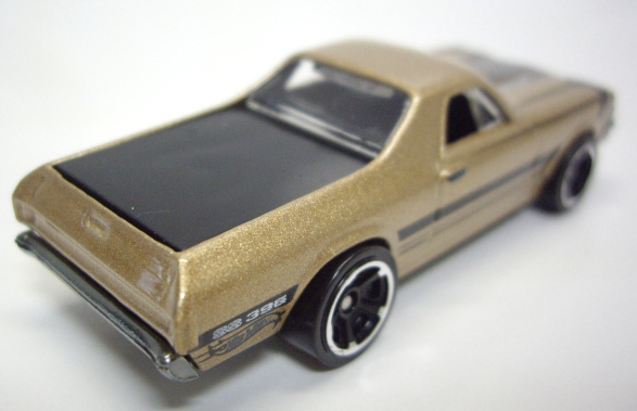 画像: 2012 WALMART EXCLUSIVE MYSTERY MODELS 【'68 EL CAMINO】　CHAMPAGNE/PR5