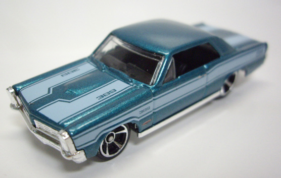 画像: 2012 WALMART EXCLUSIVE MYSTERY MODELS 【'65 PONTIAC GTO】　MET.AQUA/MC5 