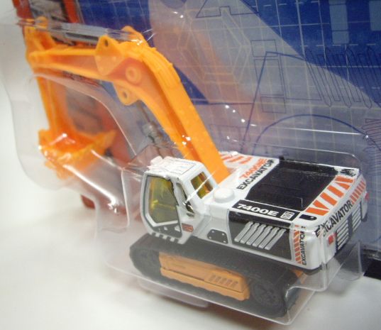 画像: 2012 REAL WORKING RIGS 【MBX EXCAVATOR】 ORANGE WHITE