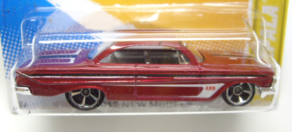 画像: 【'61 IMPALA】　MET.RED/MC5 (WALMART EXCLUSIVE WINDSHIELD HW TAMPO)