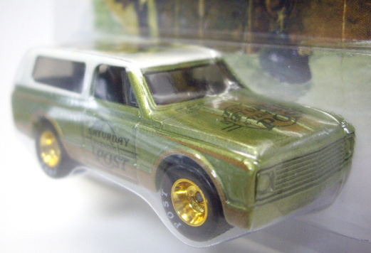 画像: 2012 NOSTALGIC BRANDS - THE SATURDAY EVENING POST 【'70 CHEVY BLAZER】　LT.OLIVE/RR