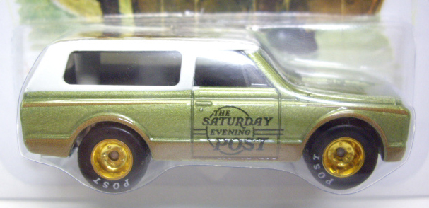 画像: 2012 NOSTALGIC BRANDS - THE SATURDAY EVENING POST 【'70 CHEVY BLAZER】　LT.OLIVE/RR