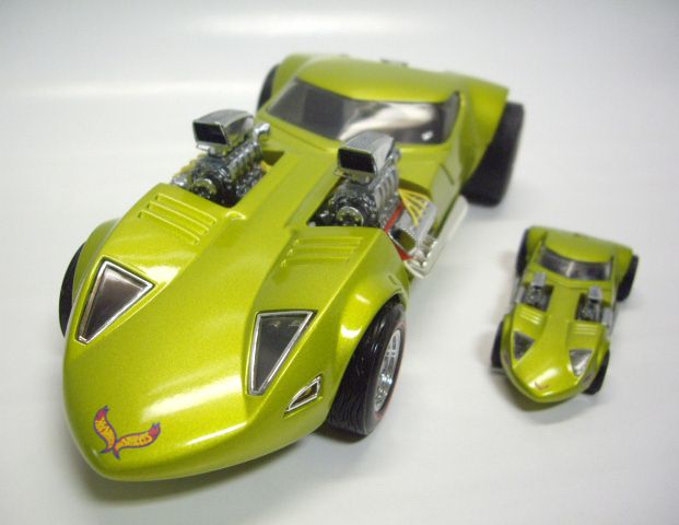 画像: 1999 HOT WHEELS LEGENDS 【TWIN MILL SET (1/24, 1/64)】　MET.LIME/RR