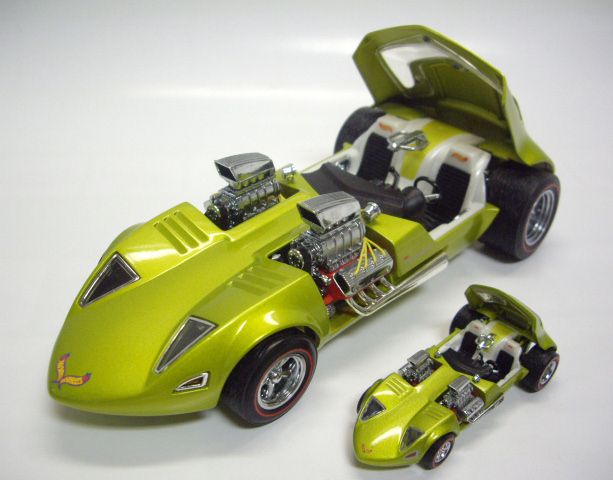 画像: 1999 HOT WHEELS LEGENDS 【TWIN MILL SET (1/24, 1/64)】　MET.LIME/RR