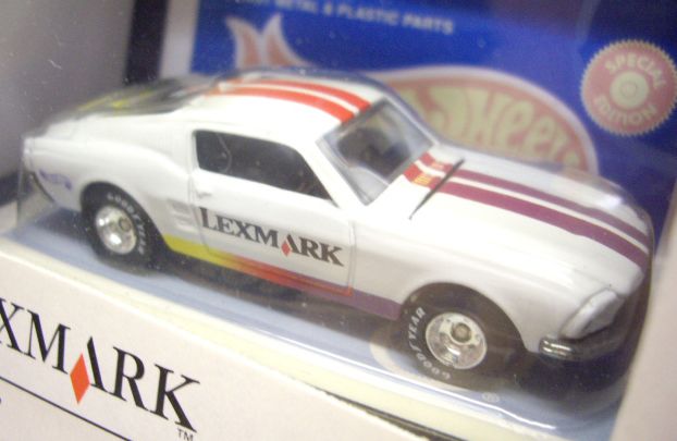 画像: 2000 LEXMARK PROMO 【'67 MUSTANG】　WHITE/RR