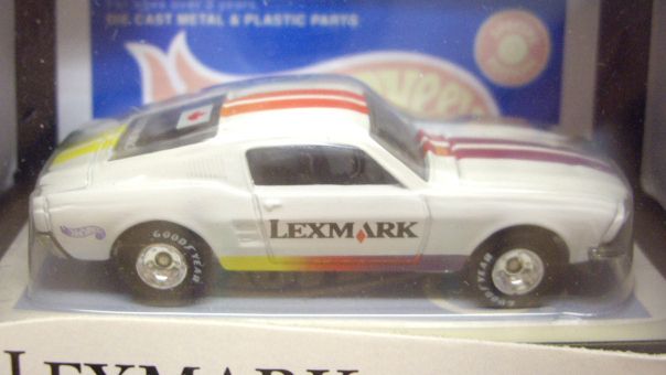 画像: 2000 LEXMARK PROMO 【'67 MUSTANG】　WHITE/RR