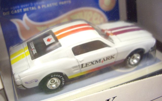 画像: 2000 LEXMARK PROMO 【'67 MUSTANG】　WHITE/RR