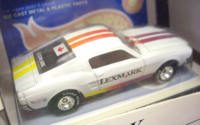 画像: 2000 LEXMARK PROMO 【'67 MUSTANG】　WHITE/RR