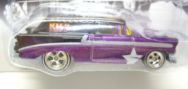 画像: 2012 NOSTALGIC BRANDS - LIVE NATION 【'56 CHEVY NOMAD DELIVERY "KISS"】　PURPLE-BLACK/RR