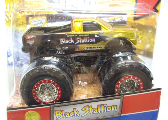 画像: 2012 MONSTER JAM INSIDE TOPPS 【BLACK STALLION】 GOLD (1ST EDITIONS)