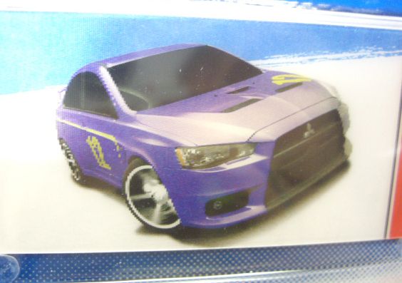 画像: 2012 COLOR SHIFTERS 【MITSUBISHI LANCER EVOLUTION】 CLEAR YELLOW-PURPLE/10SP (X-RAYS)