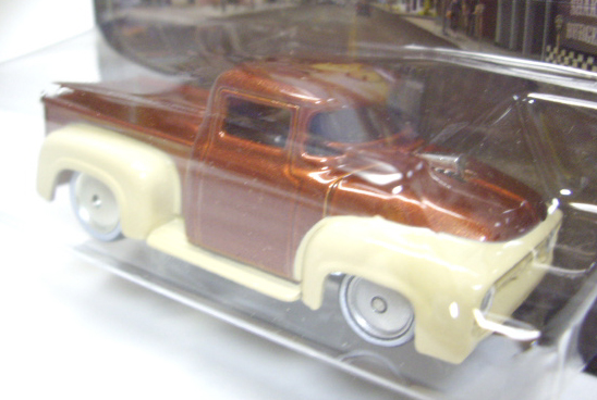 画像: 2012 HW BOULEVARD 【CUSTOM '56 FORD TRUCK】　COPPER/RR (サイドドアTAMPOなしバリエーション）