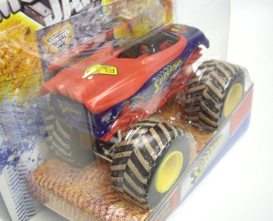 画像: 2012 MONSTER JAM INSIDE TOPPS 【SUPERMAN】 BLUE-RED (MWD TRUCKS)