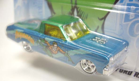 画像: 2012 NOSTALGIC BRANDS - DC COMIC 2 【'65 FORD RANCHERO】 AQUA/RR (AQUAMAN)