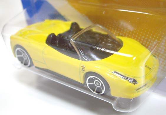 画像: 【FERRARI 458 SPIDER】　YELLOW/O5