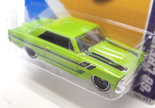 画像: 【'66 CHEVY NOVA】　GREEN/PR5 (WALMART EXCLUSIVE COLOR)