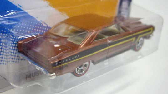 画像: 【'66 FORD 427 FAIRLANE】　MET.BROWN/RL (WALMART EXCLUSIVE WHEELS)