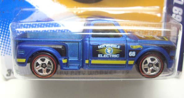 画像: 【CUSTOM '69 CHEVY PICKUP】　FLAT BLUE/RL (WALMART EXCLUSIVE WHEELS)