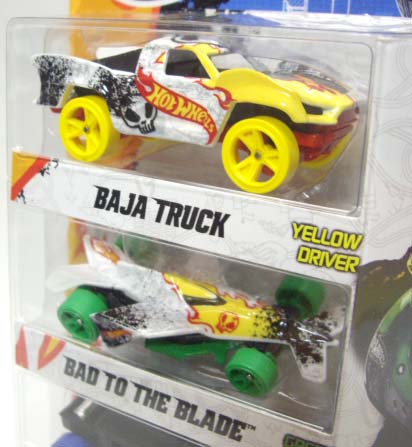 画像: TEAM HOT WHEELS 4PACK 【BAJA TRUCK/BAD TO THE BLADE/BONE SHAKER/HW450F】　