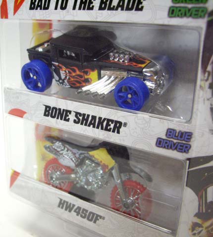 画像: TEAM HOT WHEELS 4PACK 【BAJA TRUCK/BAD TO THE BLADE/BONE SHAKER/HW450F】　