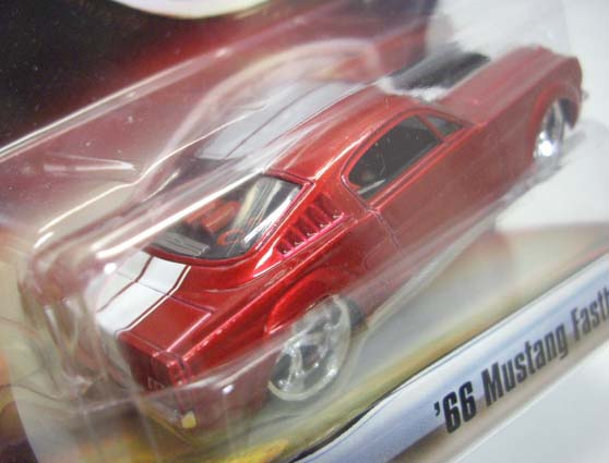 画像: 2007 1/50 G-MACHINES 【'66 MUSTANG FASTBACK】　MET.RED/RR