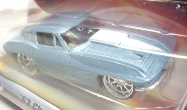 画像: 2007 1/50 G-MACHINES 【'63 CHEVY CORVETTE】　SILVERBLUE/RR