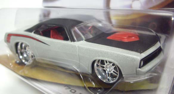 画像: 2007 1/50 G-MACHINES 【70 PLYMOUTH HEMI CUDA】 LT.GRAY/RR