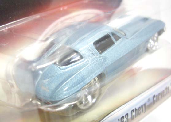 画像: 2007 1/50 G-MACHINES 【'63 CHEVY CORVETTE】　SILVERBLUE/RR